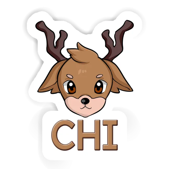 Chi Sticker Hirschkopf Gift package Image