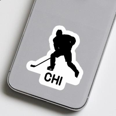 Autocollant Joueur de hockey Chi Gift package Image