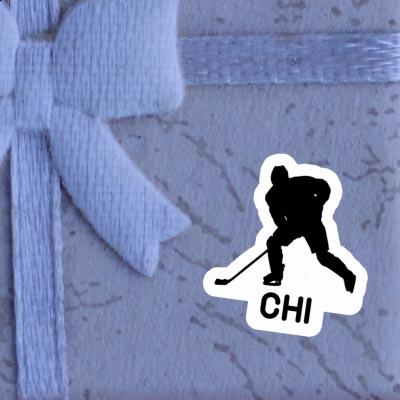 Autocollant Joueur de hockey Chi Gift package Image