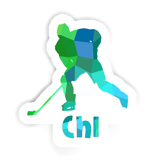 Eishockeyspieler Sticker Chi Image