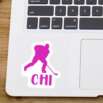 Sticker Chi Eishockeyspielerin Gift package Image