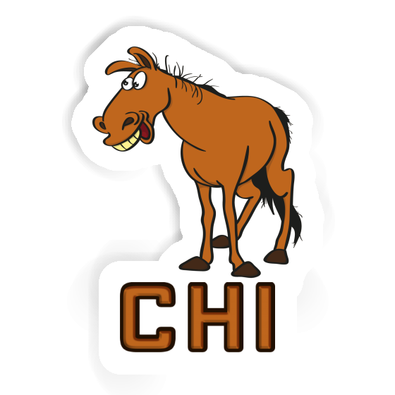 Sticker Horse Chi Notebook Image