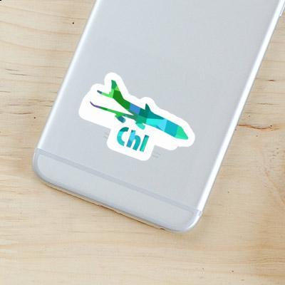 Sticker Jumbo-Jet Chi Image