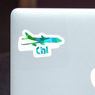 Sticker Jumbo-Jet Chi Image