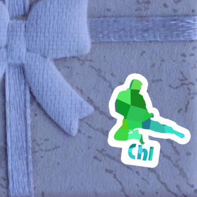 Karateka Sticker Chi Gift package Image