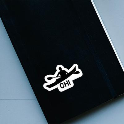 Sticker Chi Kayaker Image