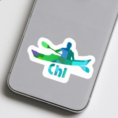 Kayaker Sticker Chi Gift package Image