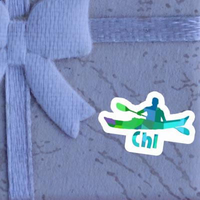 Kayaker Sticker Chi Gift package Image