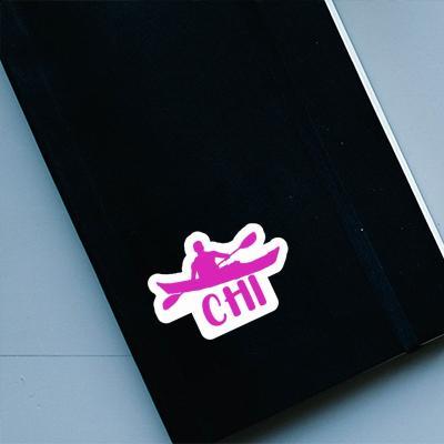 Sticker Chi Kayaker Image