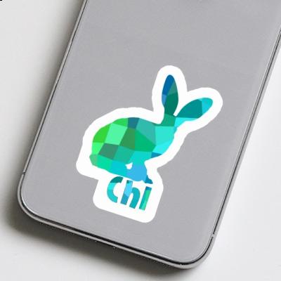 Lapin Autocollant Chi Image