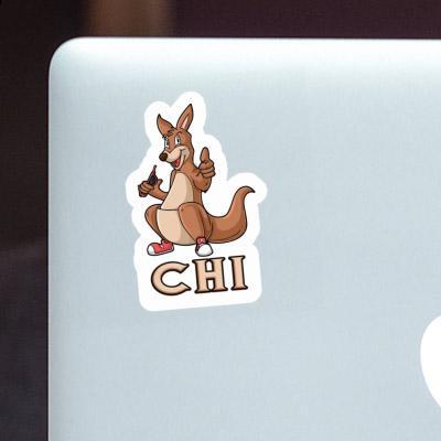 Sticker Kangaroo Chi Laptop Image