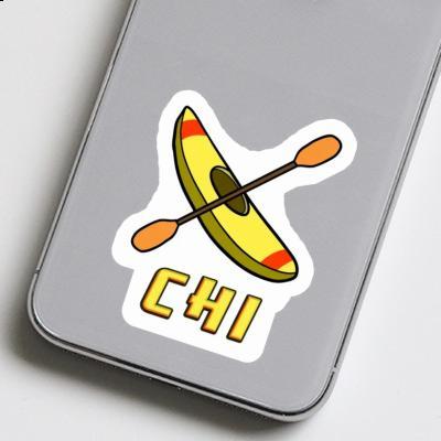 Sticker Chi Canoe Laptop Image