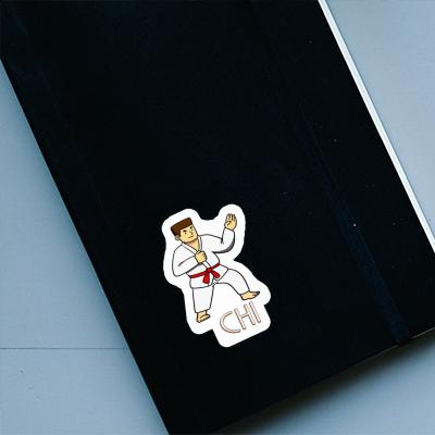 Sticker Chi Karateka Laptop Image