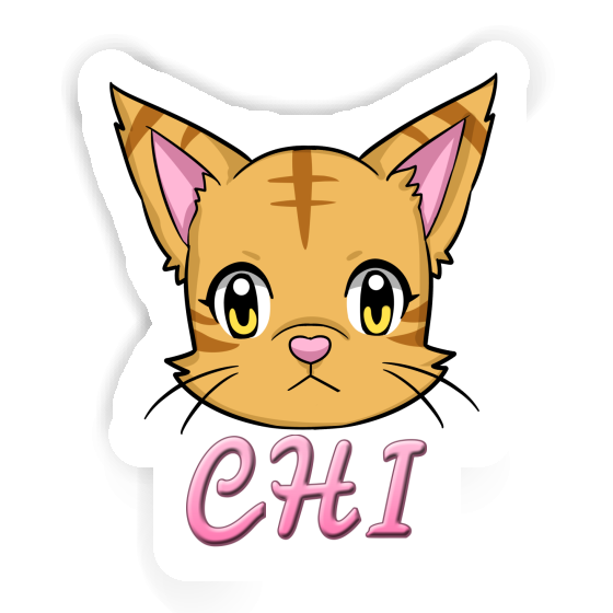 Chi Sticker Katzenkopf Laptop Image