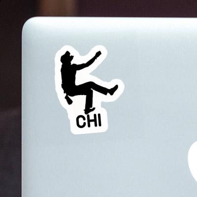 Chi Sticker Kletterer Notebook Image