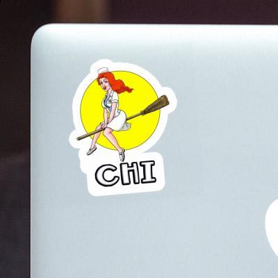 Chi Sticker Nurse Laptop Image