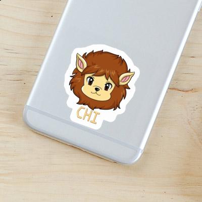 Sticker Chi Lion Laptop Image