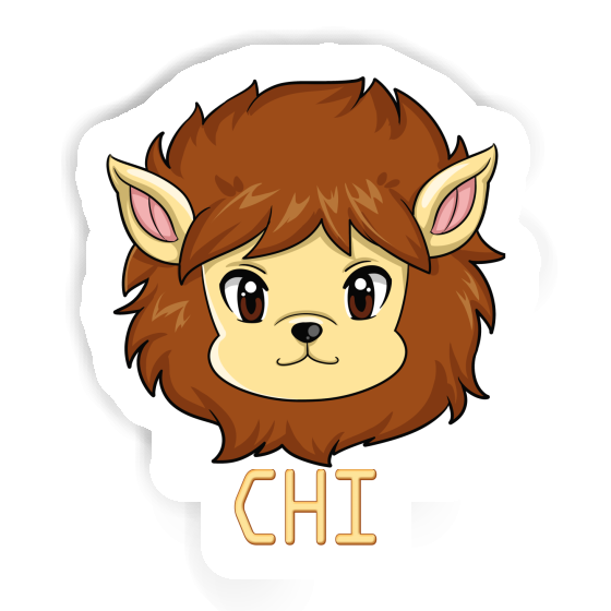 Sticker Chi Lion Notebook Image