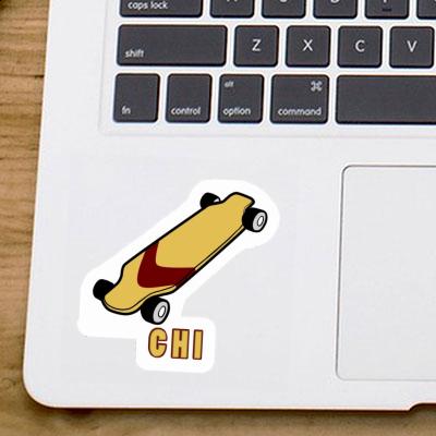 Chi Sticker Longboard Gift package Image