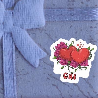 Autocollant Cœur Chi Gift package Image