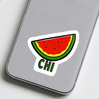 Chi Sticker Watermelon Laptop Image