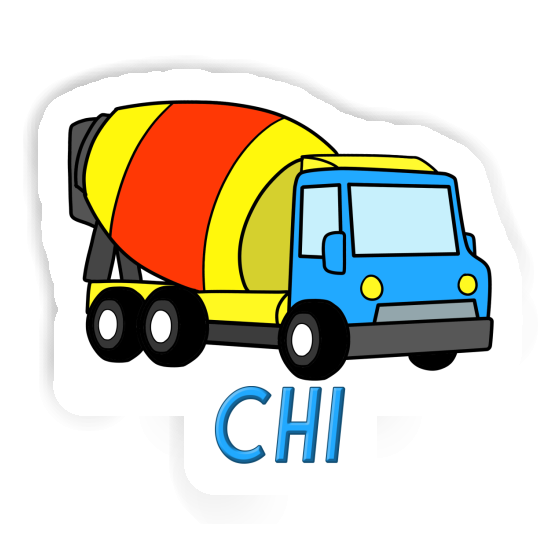 Sticker Mischer-LKW Chi Gift package Image