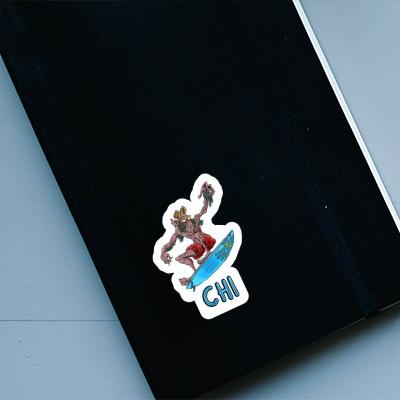 Chi Sticker Waverider Image