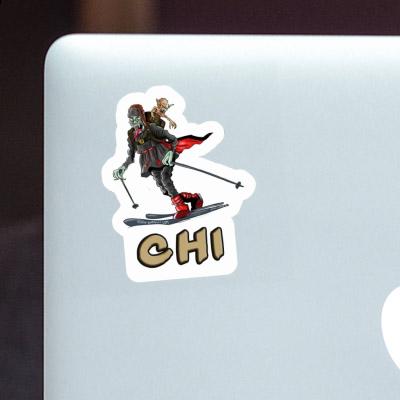 Sticker Chi Telemarker Laptop Image