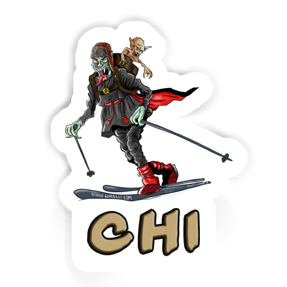 Sticker Chi Telemarker Gift package Image