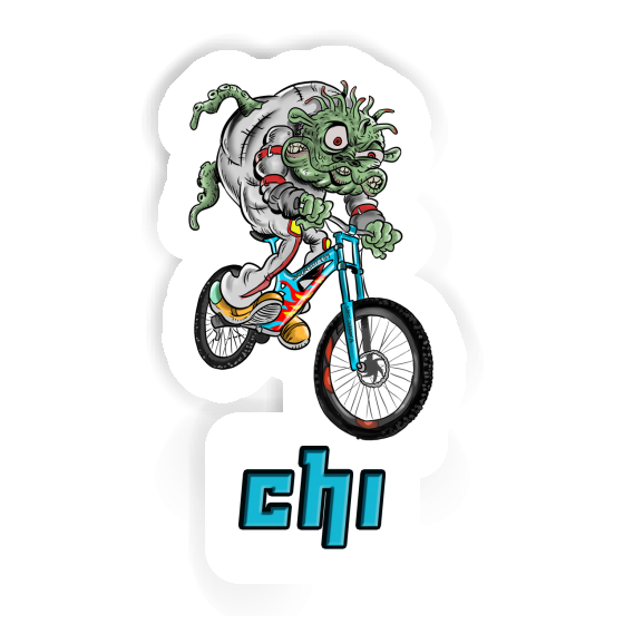 Sticker Downhill Biker Chi Gift package Image