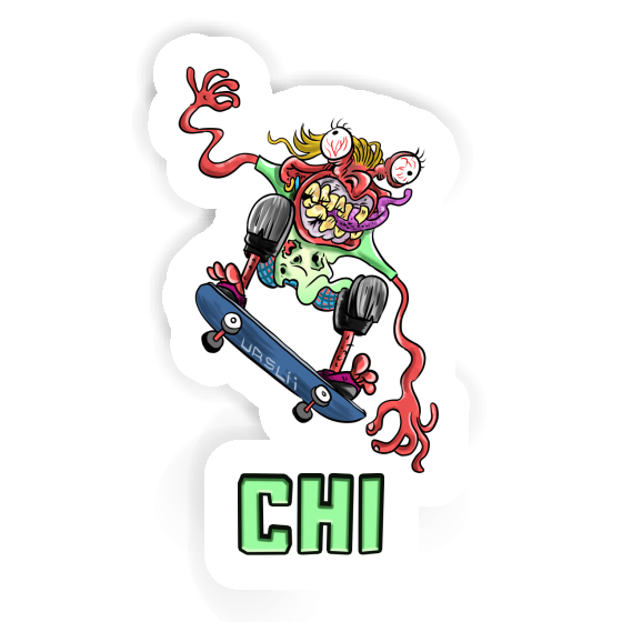 Chi Sticker Skater Laptop Image