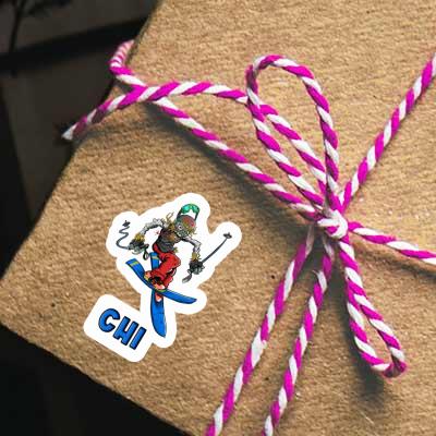 Sticker Skier Chi Gift package Image