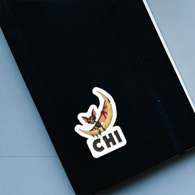 Chi Sticker Fledermaus Notebook Image