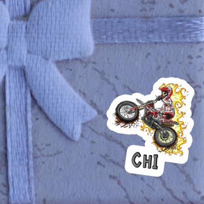 Sticker Chi Motocrossfahrer Gift package Image