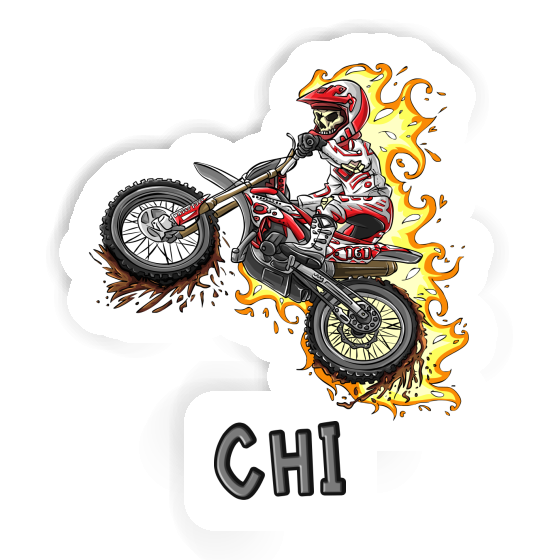 Sticker Chi Motocrossfahrer Gift package Image