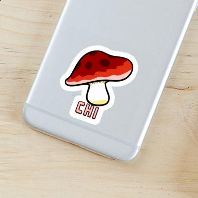 Sticker Pilz Chi Laptop Image