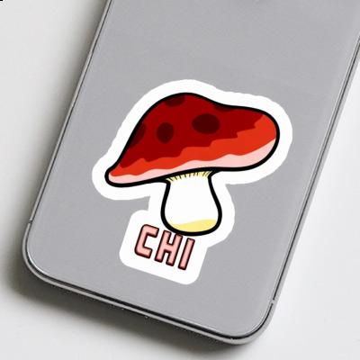 Chi Autocollant Champignon Notebook Image