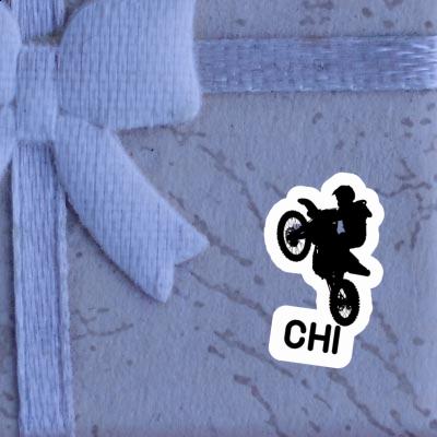 Sticker Motocross Rider Chi Image