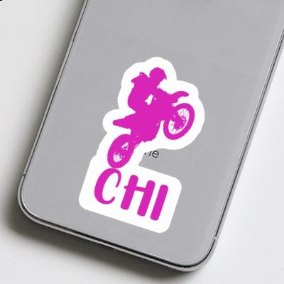 Autocollant Motocrossiste Chi Gift package Image