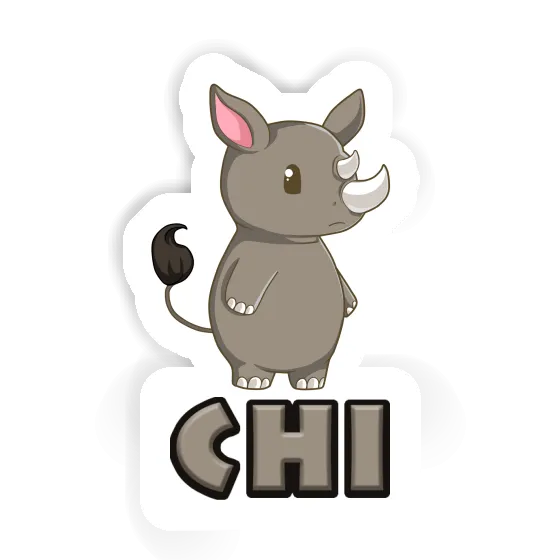 Sticker Rhino Chi Image