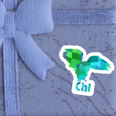 Aufkleber Eule Chi Gift package Image