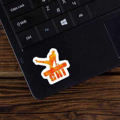 Sticker Chi Gymnast Laptop Image