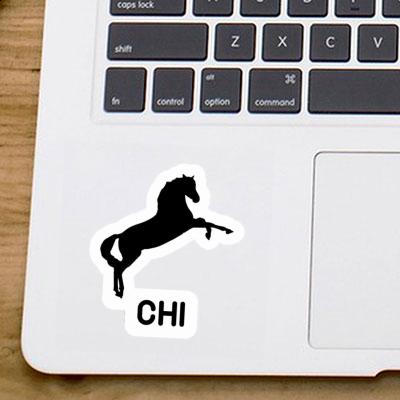 Horse Sticker Chi Laptop Image