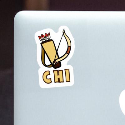 Sticker Arrow Bow Chi Laptop Image