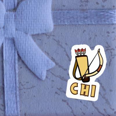 Sticker Arrow Bow Chi Image