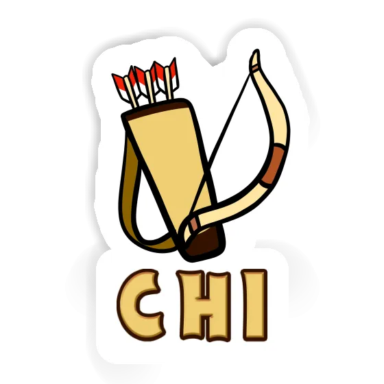 Sticker Arrow Bow Chi Notebook Image