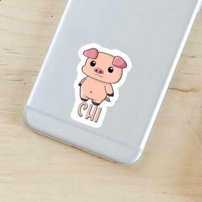 Sticker Piglet Chi Notebook Image