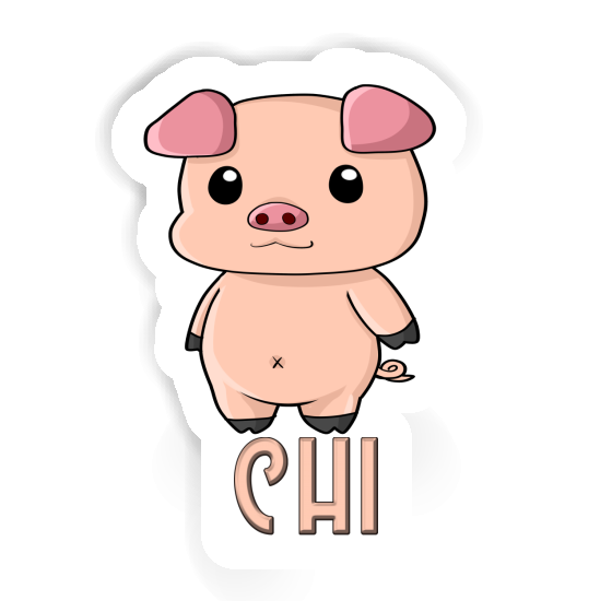 Sticker Piglet Chi Gift package Image