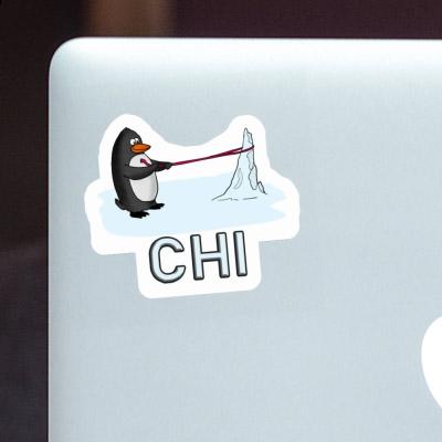 Chi Autocollant Pingouin Laptop Image