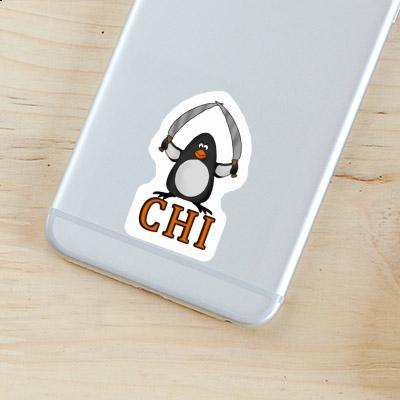 Fighting Penguin Sticker Chi Notebook Image